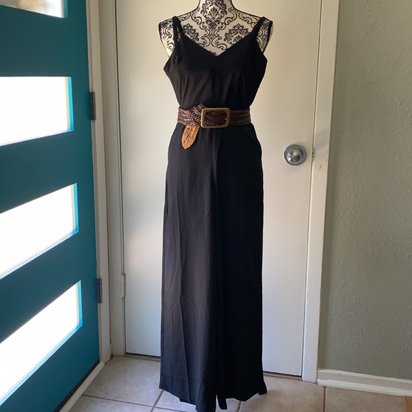 Madewell Thisle black Cami Jumpsuit NWT size 00 - Picture 2 of 12